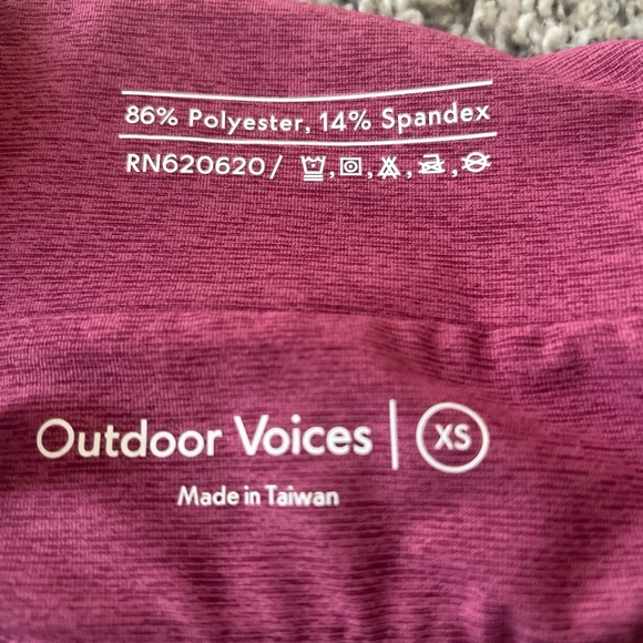 Outdoor Voices Pink Activewear - Picture 3 of 3